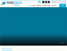 Tablet Screenshot of findgems.com